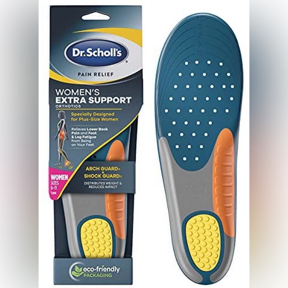 Dr. Scholl's Insoles for Women Extra Support Pain Relief Orthotics NWT
